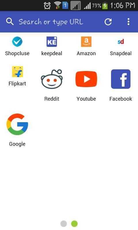 mini browser 4 تصوير الشاشة