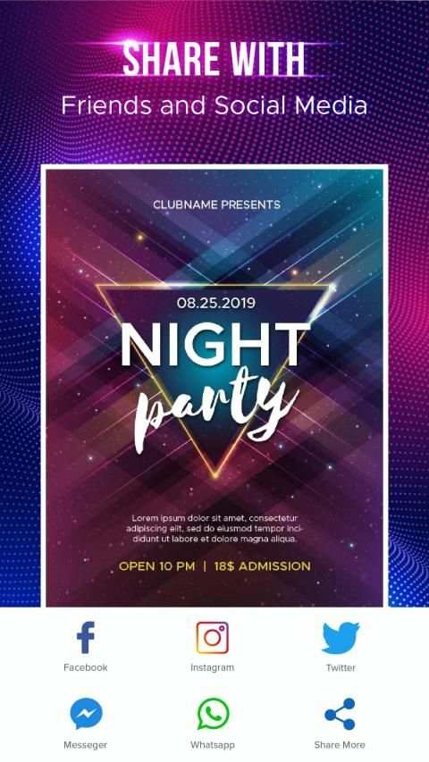 Party Invitation Maker screenshot 5