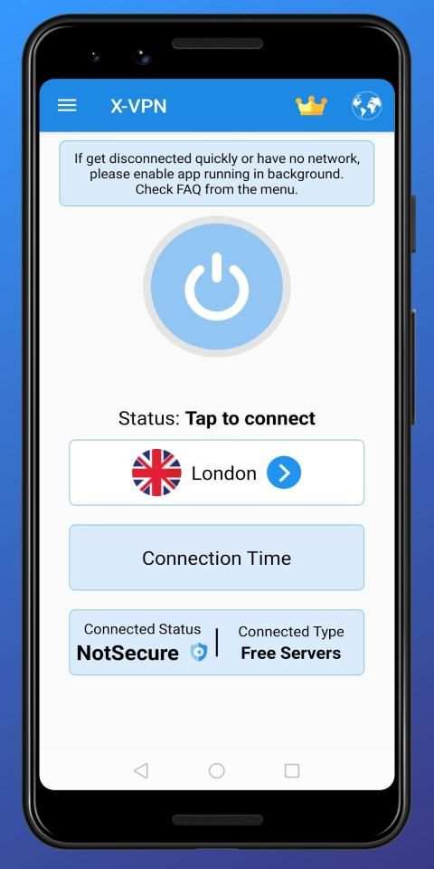 X-VPN - Free VPN Client screenshot 4
