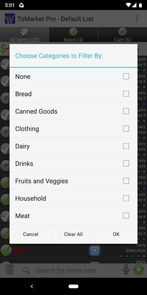 ToMarket Grocery Shopping Free screenshot 1