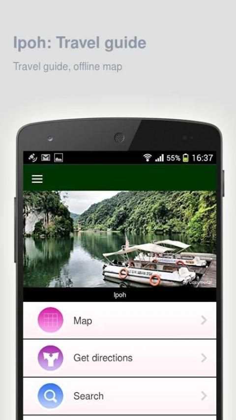 Ipoh: Offline travel guide screenshot 3