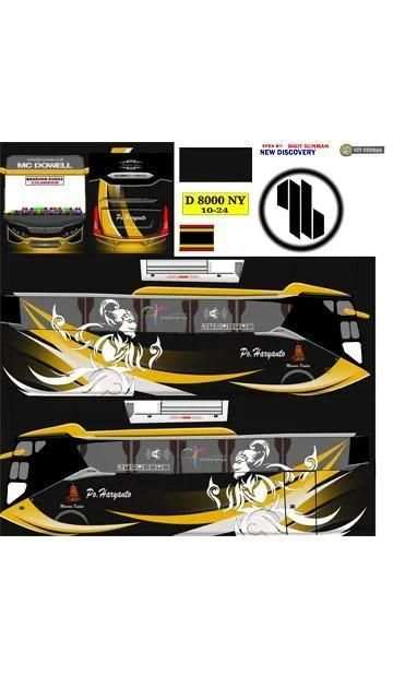 Livery Bus Simulator Indo Terbaru Lengkap screenshot 4