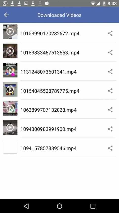 Video Downloader for Facebook screenshot 3