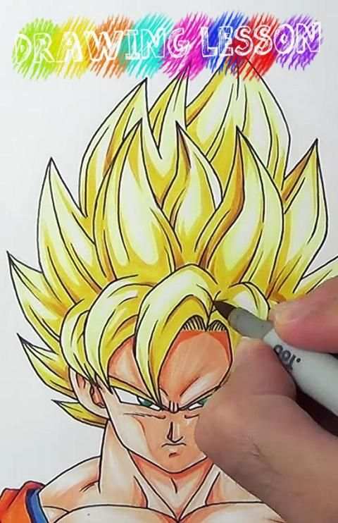 How to Draw DBZ Characters скриншот 4