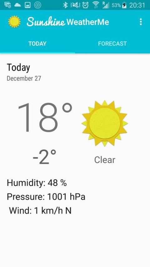 WeatherApp स्क्रीनशॉट 6