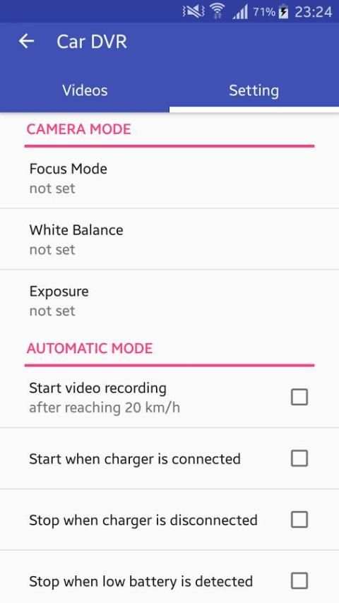 Car DVR screenshot 1