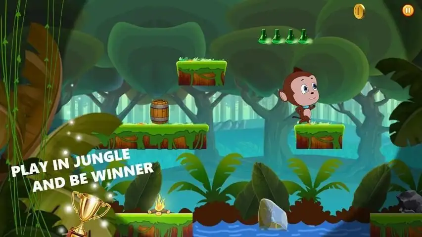 Monkey Mania: Jungle Monkey Game Monkey King Games स्क्रीनशॉट 2