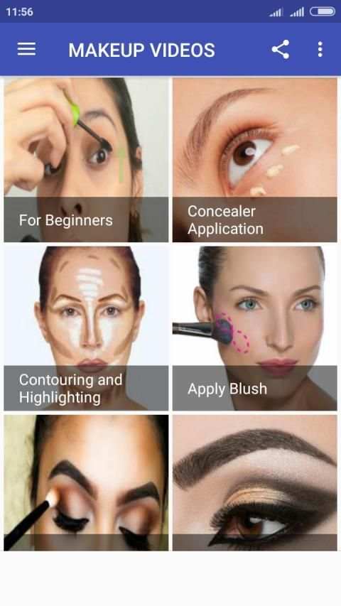 Makeup Videos स्क्रीनशॉट 2