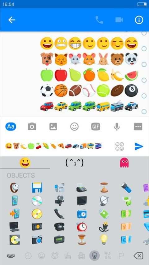 Emoji Keyboard for Facebook screenshot 4