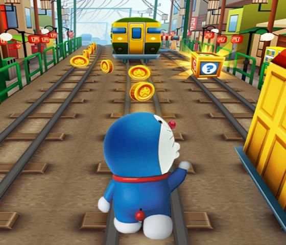 Subway Doramon jump 2017 скриншот 1