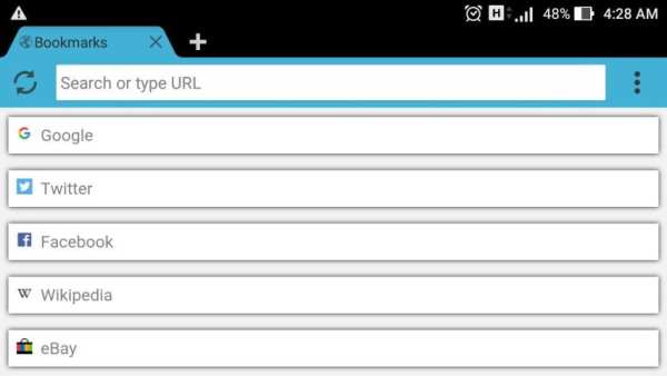 4G Browser скриншот 1