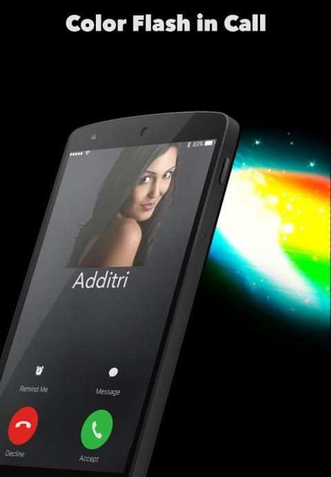 Ringing Color Flashlight: Call скриншот 3
