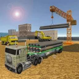 City Pipeline Dig In Simulator: 3D Construction