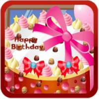 Украшение День рождения торт