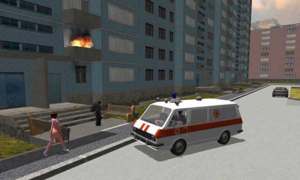 Ambulance Simulator 3D 3 تصوير الشاشة