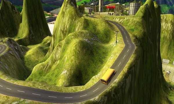 Offroad Bus Driving Simulator скриншот 2