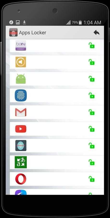 Fingerprint app Lock (romp) 1 تصوير الشاشة