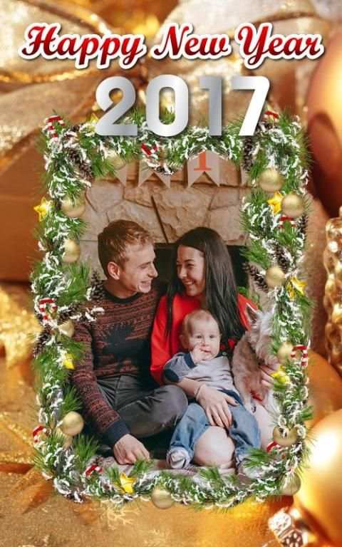 New Year Photo Frames 2017 स्क्रीनशॉट 3