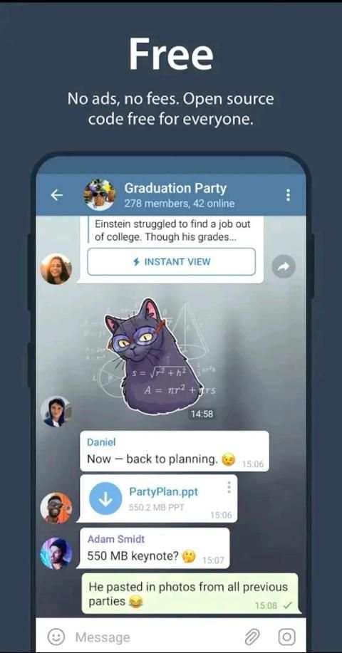 Telegrant Messenger screenshot 5
