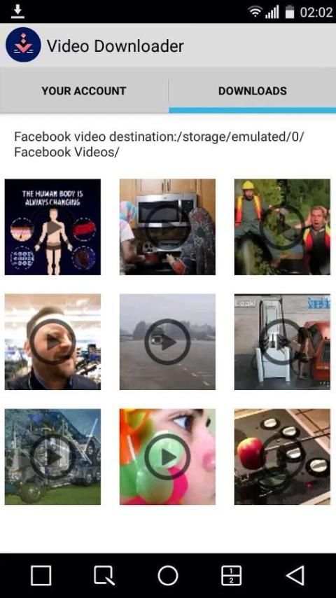 Video Downloader for Facebook स्क्रीनशॉट 3