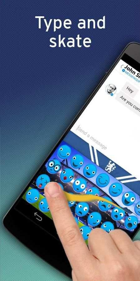 Chelsea Keyboard Emoji 2 تصوير الشاشة