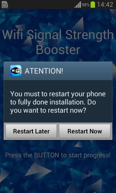 Wifi Signal Strength Booster screenshot 1