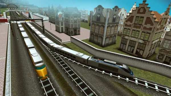 Euro Train Driving Games स्क्रीनशॉट 4