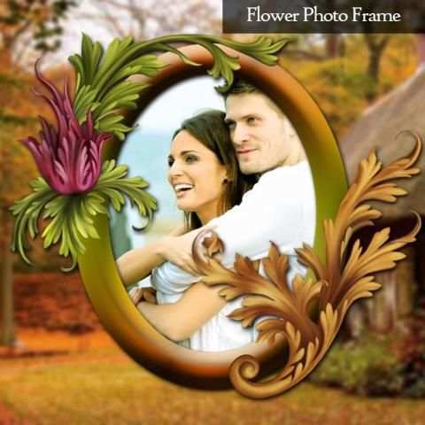 Flower Photo Frame 3 تصوير الشاشة