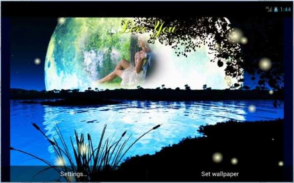 Moonlight Live Wallpaper 8 تصوير الشاشة