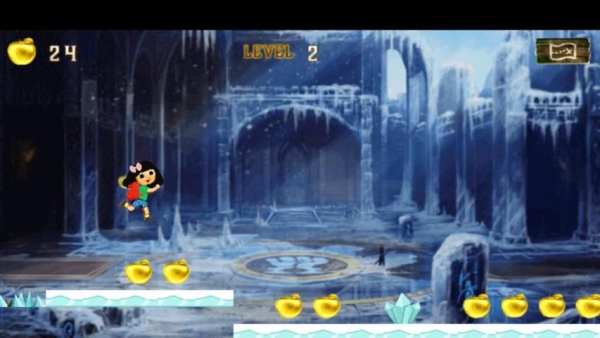 Princess Dora Frozen Game 2 تصوير الشاشة