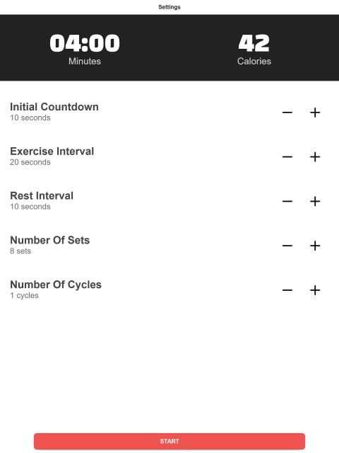 Interval Timer: HIIT Workouts screenshot 1