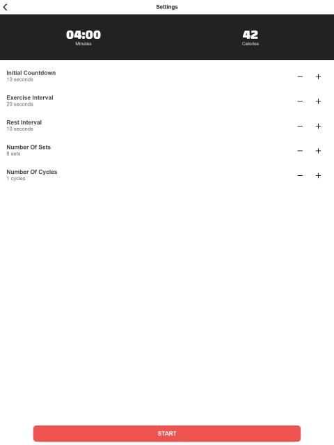 Interval Timer: HIIT Workouts screenshot 2