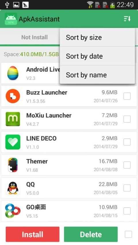 Apk Assistant for Samsung screenshot 4
