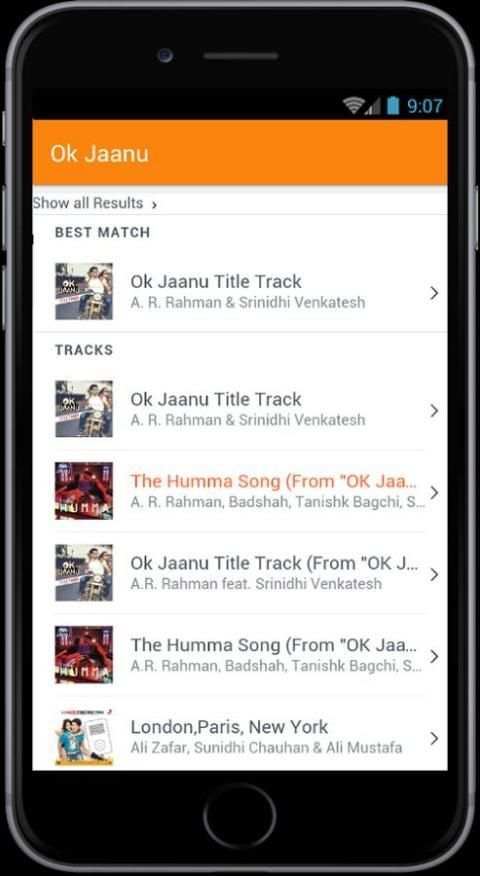 Ok Jaanu Songs скриншот 1