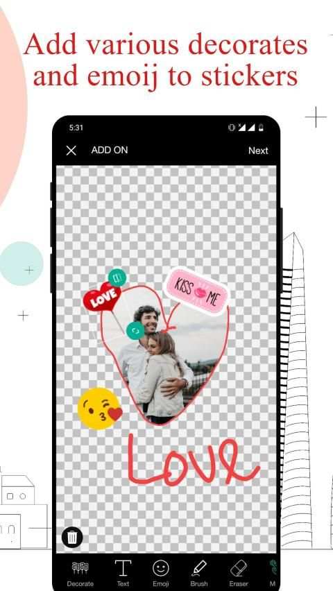 Sticker maker studio - Creator - WAStickerApps screenshot 5