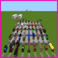 Train of Mine Block Craft