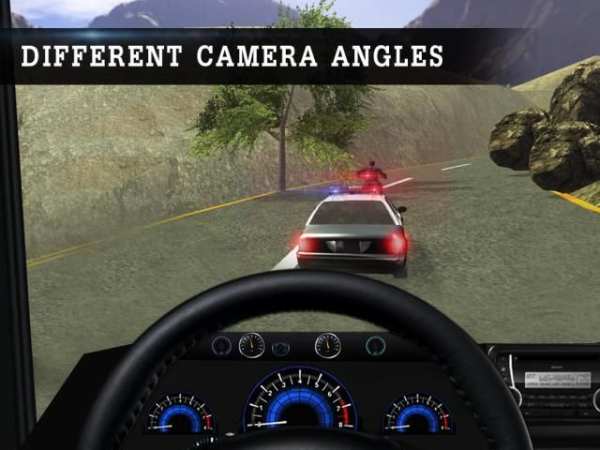 Off Mengemudi Jalan Polisi Bus screenshot 3