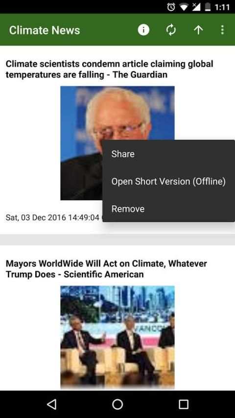 Science/Climate News screenshot 3