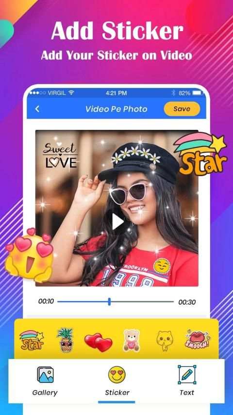 Video Pe Photo - Video Par Photo Lagane Wala App screenshot 3