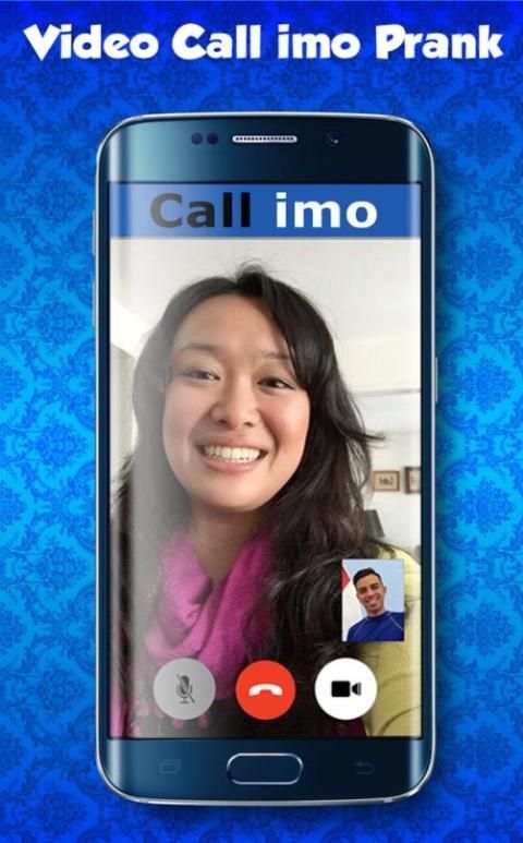 Free Video Call imo Prank स्क्रीनशॉट 2