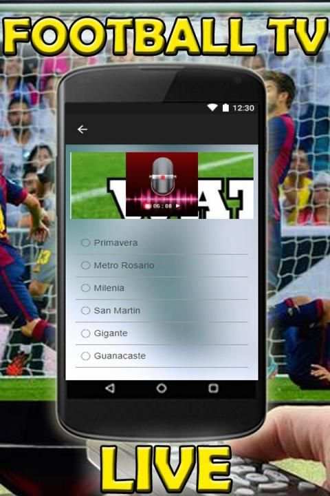 Watch Live Football Stream On TV Guide Free screenshot 4