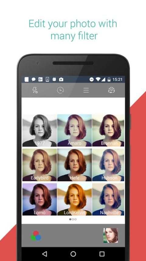 Selfie Camera for iPhone 7 screenshot 2