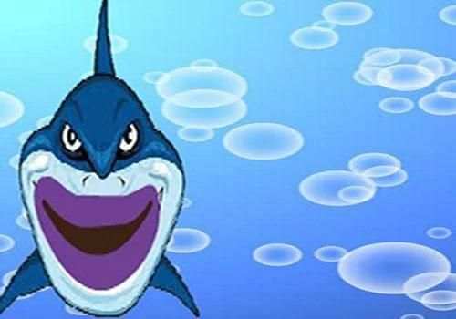 Talking Angry Shark Game скриншот 1