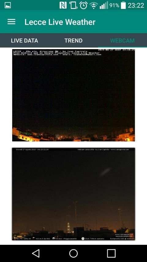 Lecce Live Weather screenshot 2