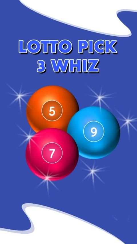 Lotto Pick 3 Whiz скриншот 2
