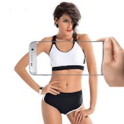 Full Audery Body Scanner-Hot Girl app for Prank