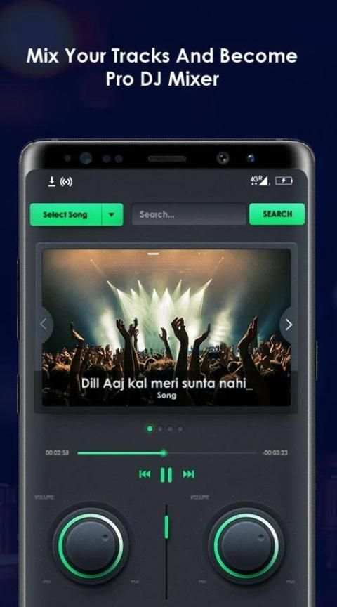 DJ Bass Booster And Equalizer स्क्रीनशॉट 3
