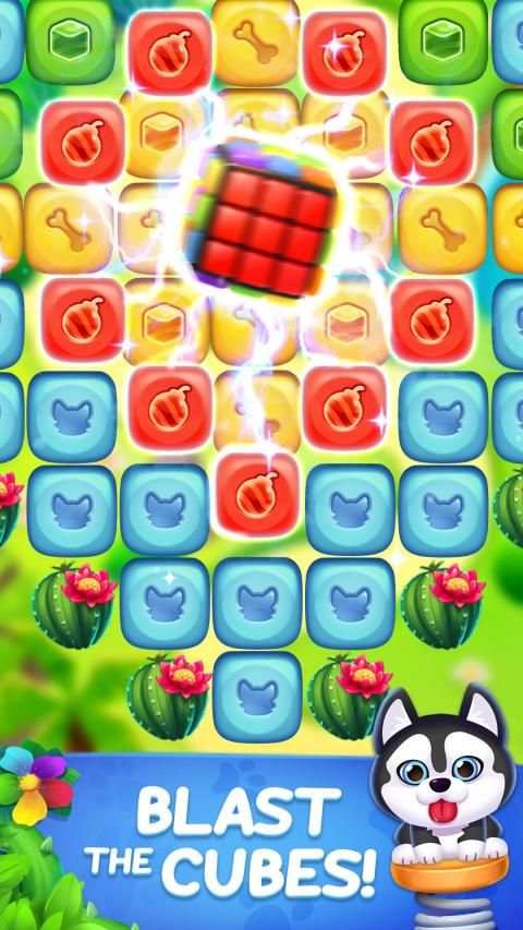 Dog Rescue: Blast & Match Cubes screenshot 3