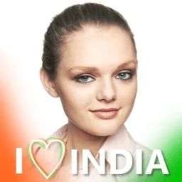 I Love India Photo Editor आइकन