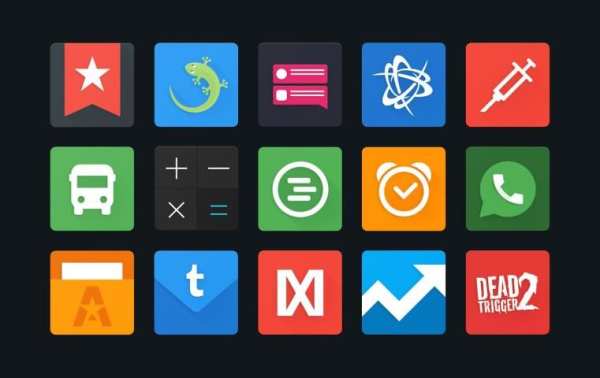 Quada - Icon Pack скриншот 3